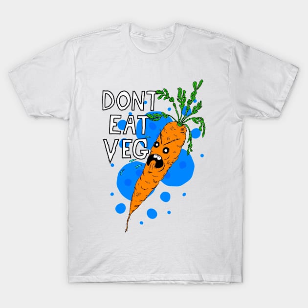 One Angry Carrot T-Shirt by MacSquiddles